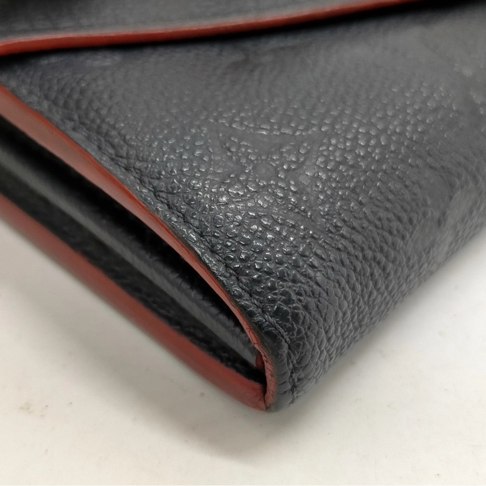 Louis Vuitton Black Leather Wallet Sleek Design - Picture 9 of 10